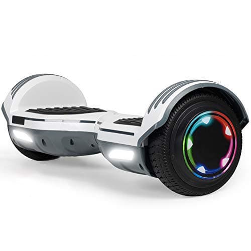 TST 2019 New Hover Board UL 2272 Certified 6.5 Two-Wheel Self Balancing Electric Scooter with Start Wheels (Free Carry Bag) (Mat White)