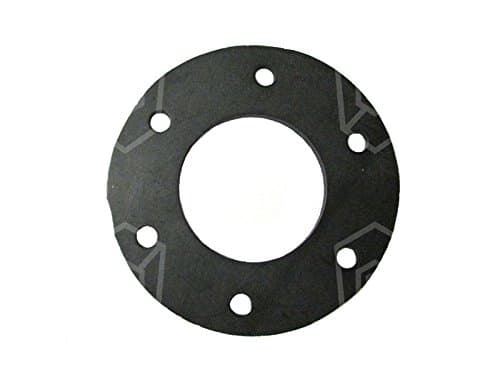 Colged Seal for Dishwasher Rubber Inner Diameter 42 mm Outer Diameter 82 mm Material Thickness 2 mm 6 Holes Hook with Screw Holes