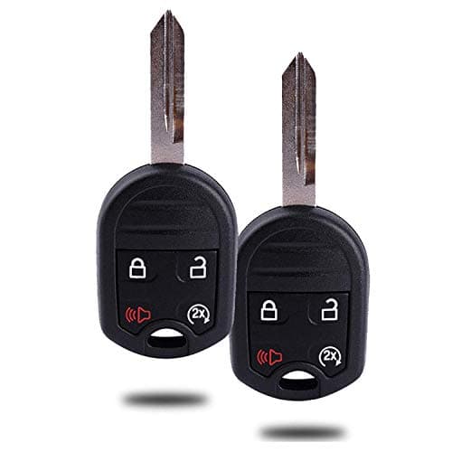 Yesjoy Pair Replacement Uncut Remote Control Car Key Fob Electronics Entry Keyless Transmitter for CWTWB1U793 1788A-FWB1U793 5912560 Ford F-150 250 350