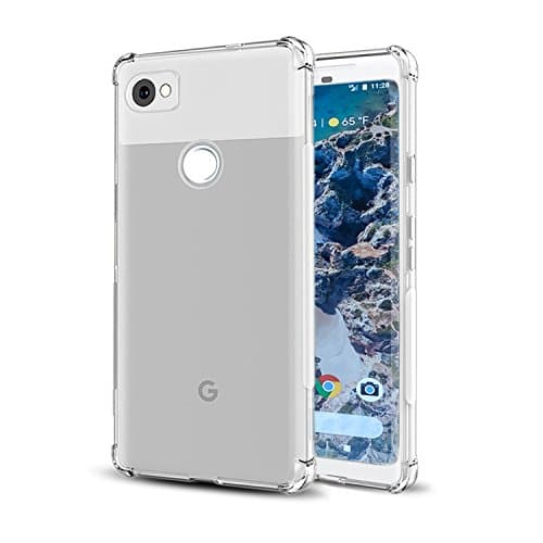 Google Pixel Case 2 XL Case, Ultra-Thin Crystal Clear Flexible Premium TPU - Slim Fit and Anti-Scratch and Protection Shock-Absorption, Bumper for Google Pixel 2 XL.(Transparent)