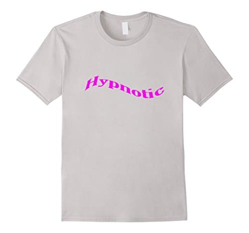 Men's Hypnotic Hypnosis Funny Shirt Small Silver