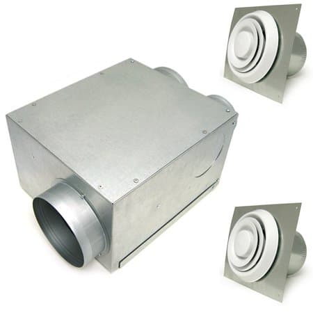 ALDESMBFK-AG-2/6 Multi-Port Bath Fan Kit (2 Bath)