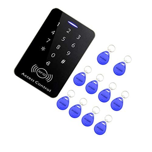 Demino Home Office Sensitive Security RFID Code Lock Access System Access Control Door Opener +10 Clips Set