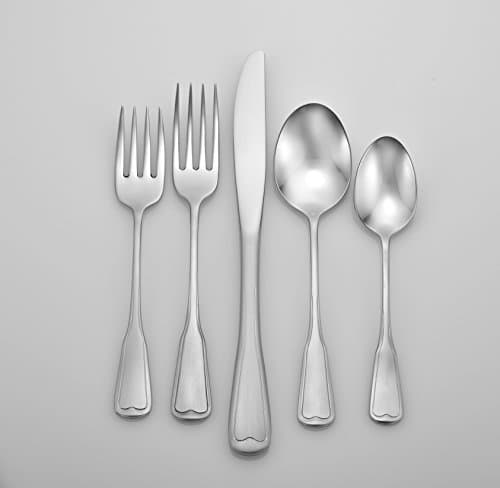 Liberty Tabletop Satin Richmond 45 Piece Flatware Set Service for 8 by Liberty Tabletop