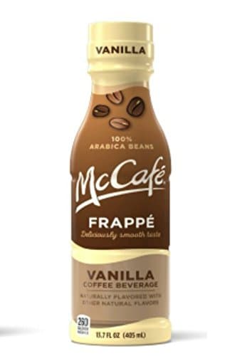 McCafe Frappe Coffee Beverages (Vanilla)