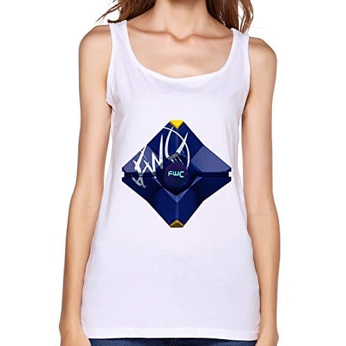 RUIFENG Women's Destiny Game Future War Cult Ghost Shell Tank Top Size XL