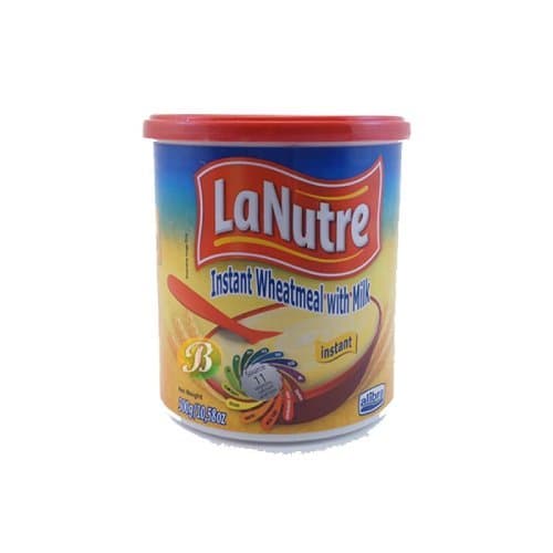Lanutre Instant Wheatmeal / Farinha Lactea 300grs 4 Pack