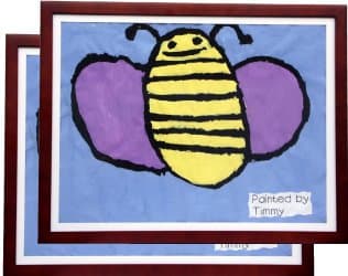 Li'l DAVINCIWooden Art Frame - 2 Cherry frames for 18x24 items.