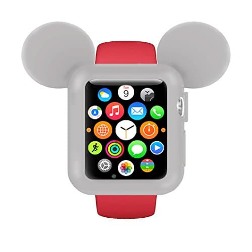 Apple Watch Case, SEANADO Unity Series Premium Protective Bumper Protective Case Rugged Armor for iWatch Series 3, Series2, Series 1 (Gray 38mm)