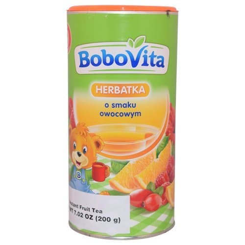 Bobovita Mix Fruit Refreshing Tea for Babies, 7.02 oz (200g) by Bobovita