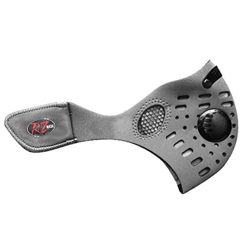 RZ Dust/Pollution Mask Bonus Pack w/5 Laboratory Tested Filters, Model M1, Silver, Size Regular