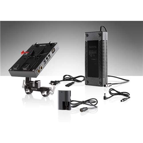 Shape D-Box Power and Charger with V-Mount Battery Plate for Canon 5D, 7D and LP-E6 Series Camera