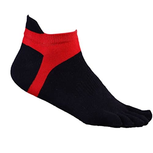 Breathable Low Cut Toe Socks No Show Athletic Five Finger Socks Men Gift