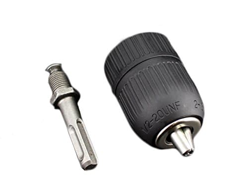 NENZ NZ13CH SDS Adaptor 1/2-Inch 2-13mm Impact Keyless Drill Chuck
