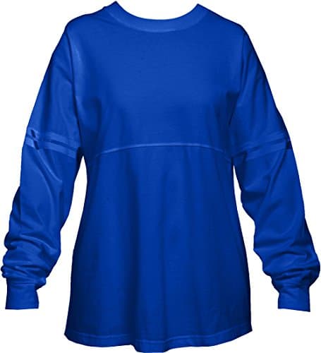 Royal Blue Pom Pom Pullover Shirt for Women, Medium