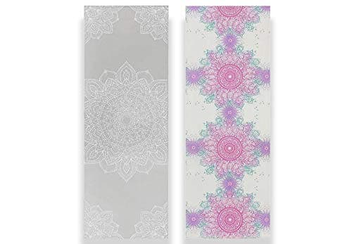 Yoga Exercise Mat - Pilates Patterned Foam Mat - Perfect for any Exercises at Home or Gym