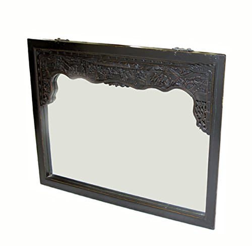 DYAG East Large Wall Mirror with Carved Frame