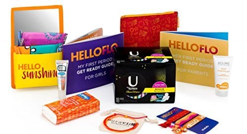 Helloflo Period Starter Kit (One Kit, Skinfix/Acure Bundle) by HelloFlo