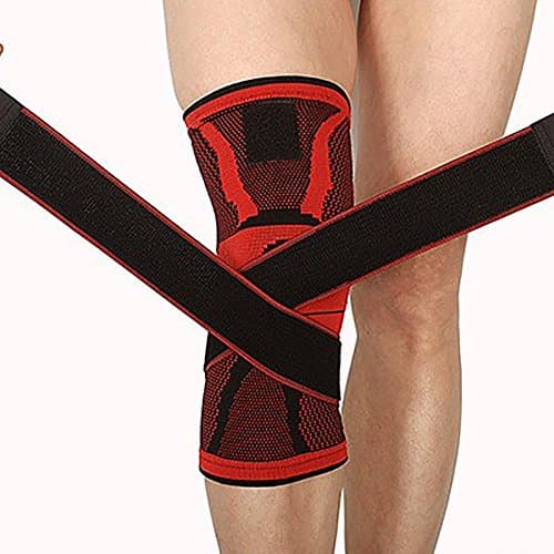 Knee Brace, Compression Sleeve Fit Support -for Joint Pain and Arthritis Relief, Improved Circulation Compression -Single Wrap