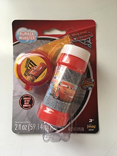 Cars 3 Bubble Whistle with Bubbles