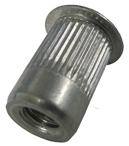MASTER RIVET: AKL250-20-165 (25 Pack) Aluminum Thin-Nut, Large Flange Blind Rivet, Plain Finish, 1/4-20 x .030-.165 Grip Range