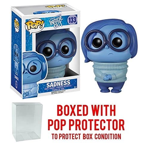 Sadness - Inside Out - Funko Pop Disney (Vaulted) + Pop Protector