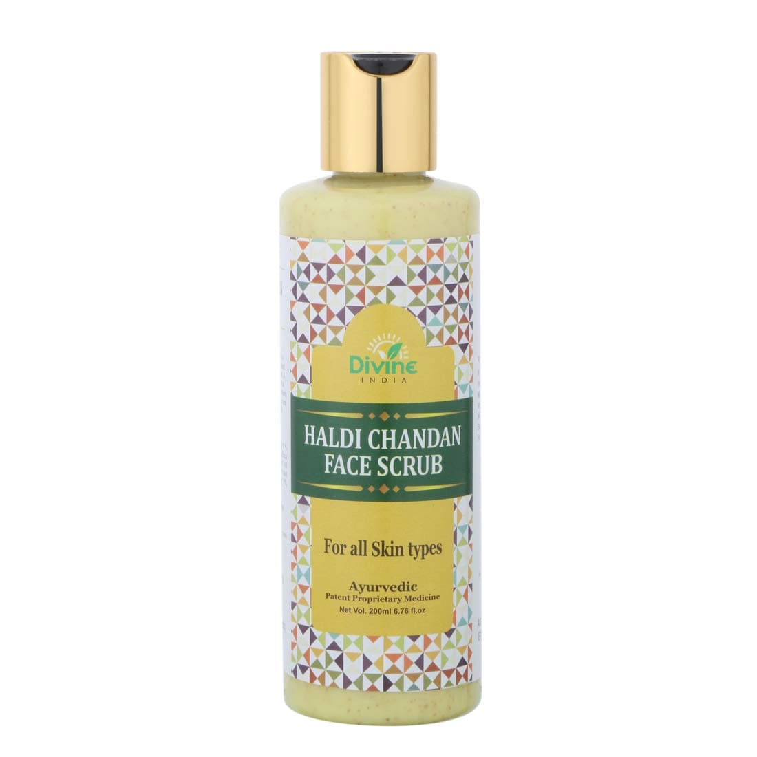 Divine India Haldi Chandan Face Scrub 200 Ml