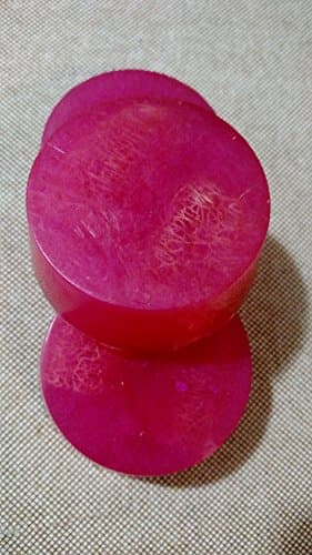 Peppermint Scented Loofah Glycerin Soap