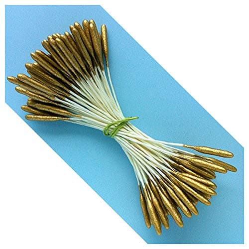 Long Gold Cattail Tip Flower Stamens