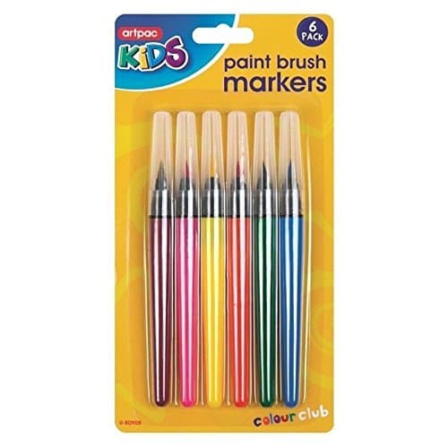 Artpac Kids 6 paint brush markers