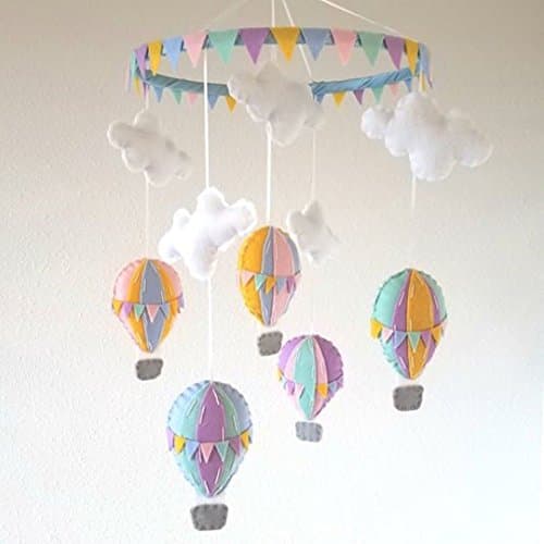 Hot Air Balloon Baby Mobile
