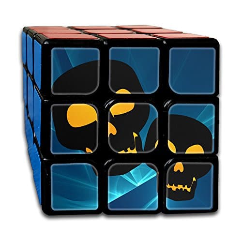 YYGOODS Large Black Halloween Amusing Magic Cube Hand Toys Puzzles Toys