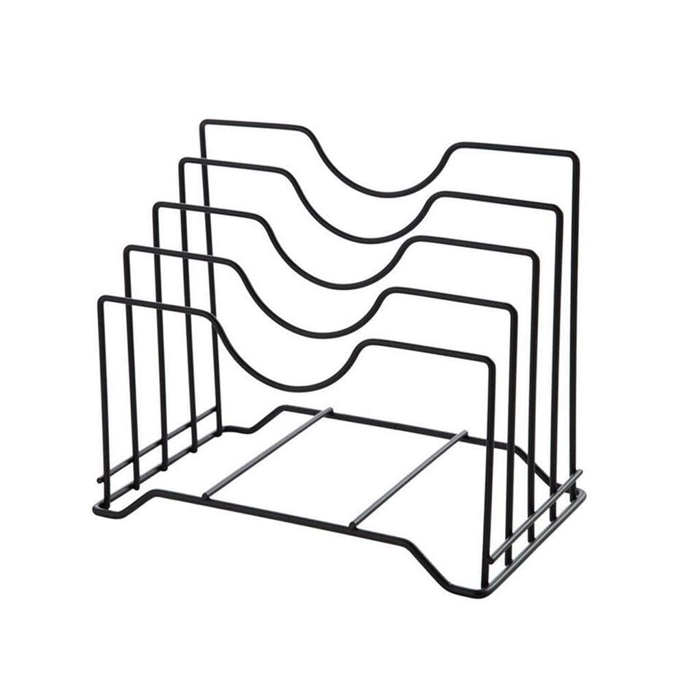 kaikki Metal Iron Art Multi-function Kitchen Storage Rack Drain Rack For Bakeware,Baking Sheet Tray Chopping Board Pot Cover Kitchen Utensils