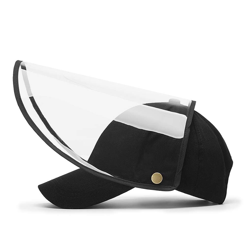 FayTun Safety Face Shield, Visor Mask Full Face Protective Shield Outdoor Anti-Fog, Anti-saliva, Anti-Spitting, Anti Splash Safety Facial Cap for Men and Women