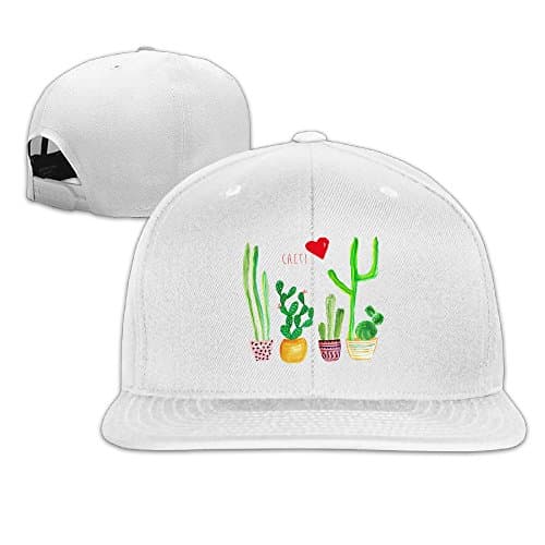 Cacti Cactus Love Artical Flat-along Baseball Hat Visor Hip-Hop Baseball Cap