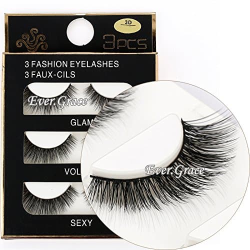3 Pairs Makeup Handmade Pretty Long Thick Cross 3D False Eyelashes Eye Lashes