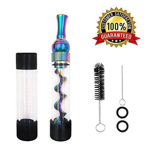 360 Degree Glass Kit for Herbs, Spices with String Bag (Multicolor)