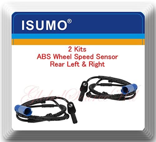 (2 Kits) 34526756380 / ALS452 ABS Wheel Speed Sensor Rear Left & Right Fits: BMW X5 (From 5/2000-2003 )