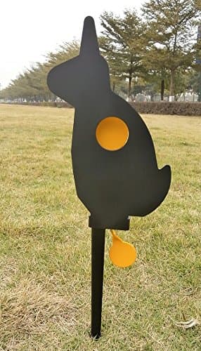 Knockdown field target self reset target for .177 and .22 air gun target thickness 3mm