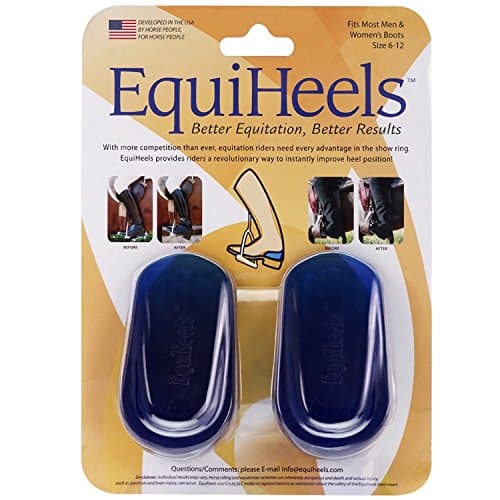 EQUIHEELS Equestrian Boot Inserts for Better Equitation & Results