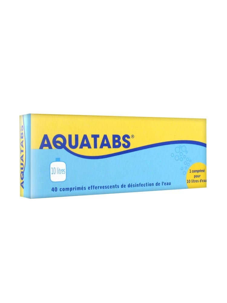 Aquatabs 10 Liters 40 Tablets by Aquatabs