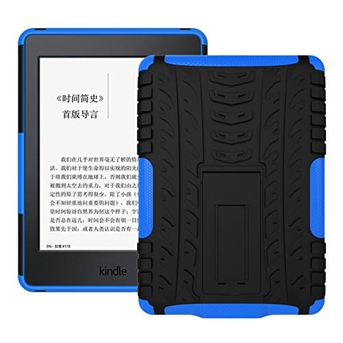 Cakin Bump Case for Kindle Paper White 1-2-3 Light Weight [Anti Slip] Shock Proof Protective Cover (PW3 Blue)