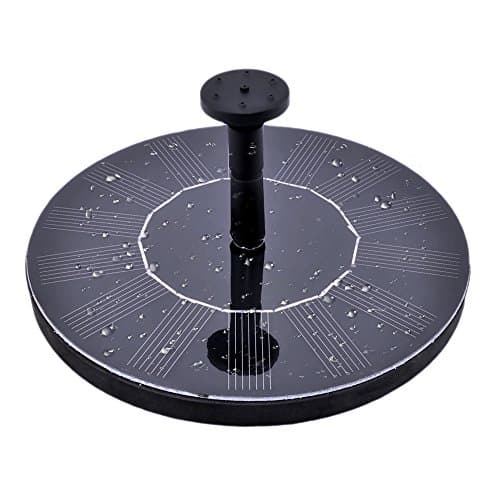 Flantor Solar Power Pump, Bird Bath Fountain Pump Brushless Pump for Garden and Patio Watering - 5013