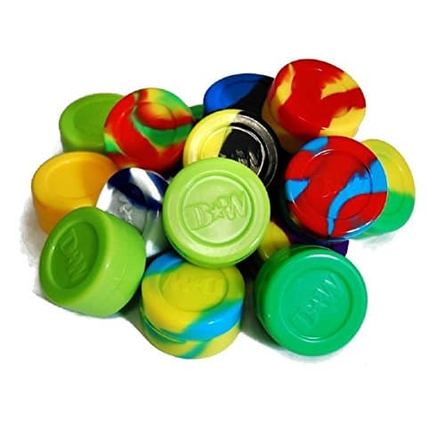 100 Ultimate Non Stick Silicone Oil Kitchen Container Jar Marble Mix + Pin