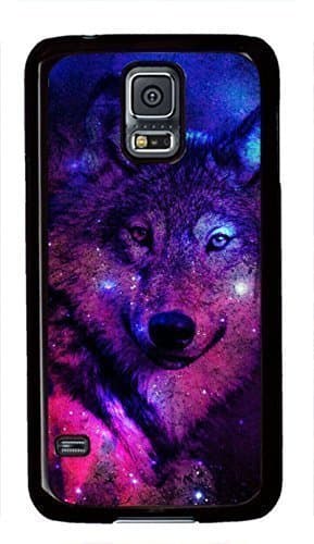 Galaxy Space Wolf Theme Samsung Galaxy i9600 S5 Case