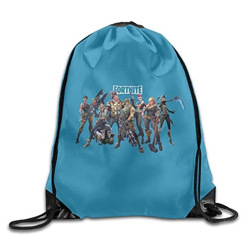 FORTNITE Battle ROYALEGym Sackpack Drawstring Backpack Sport String Bag Cinch Pack Shoulder Bag