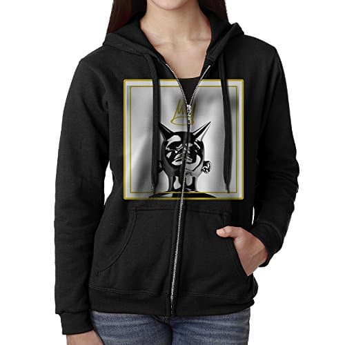 Born Sinner J Cole Lady Full-Zip Pocket Hooded Pullover