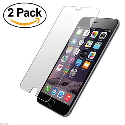 RANELUX Apple iPhone 6 Plus - 5.5" Premium Ballistic Tempered Glass Screen Protector - Ultra Clear Glass [Limited Lifetime Warranty] (2 Pack)