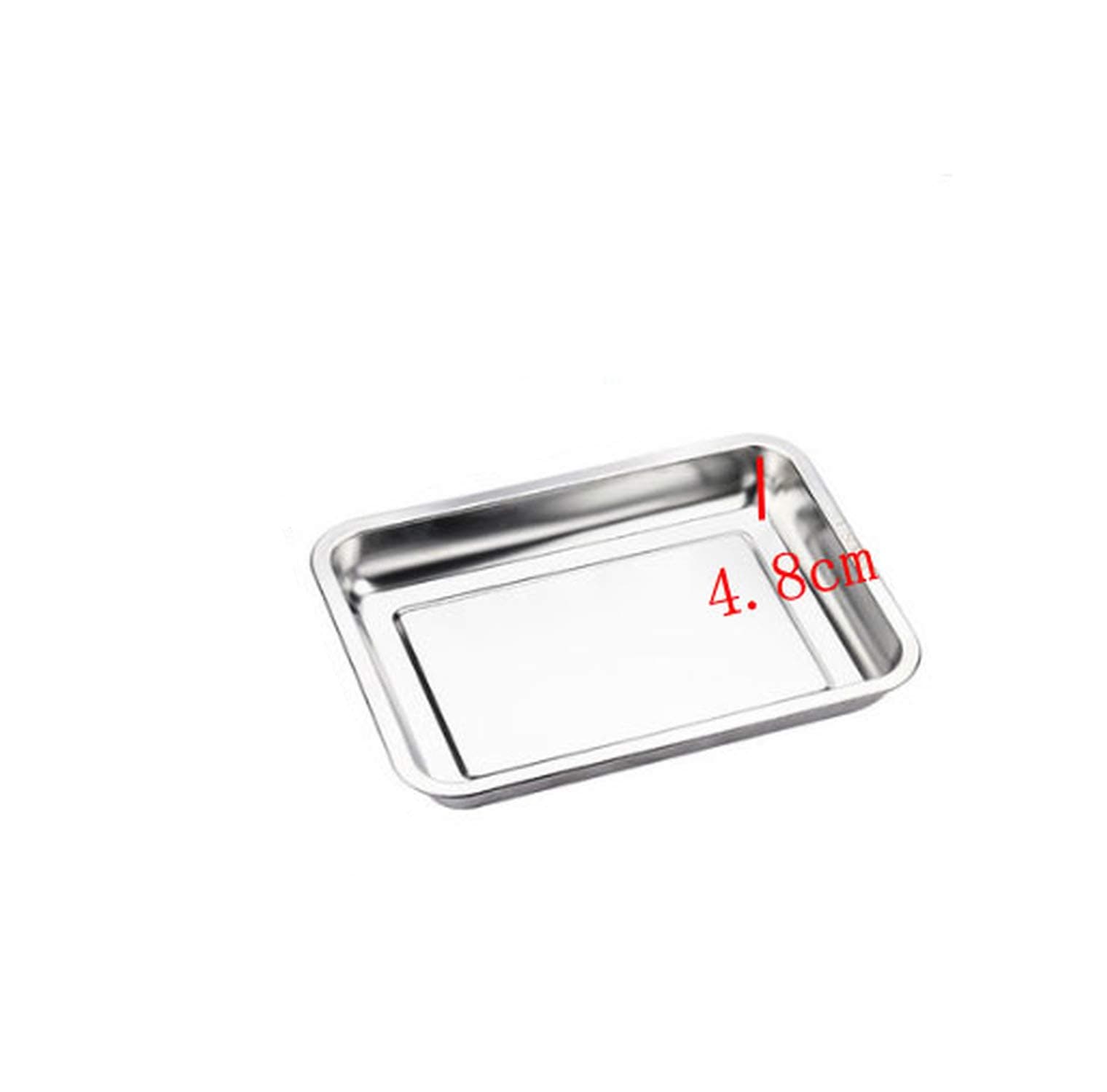 Wire Steaming Kebab Barbecue Mesh Rack BBQ Grill Mesh Tool Net Stainless Steel Plate Cafeteria Trays,Plate 40X30X4.8