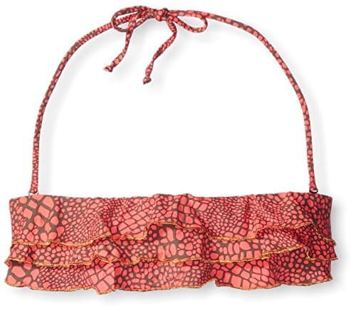 OndadeMar Women's Boho Bandeau Bikini Top, Multi, L